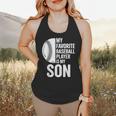 Cute Favorite Baseball Player Is My Son Women Men Flowy Tank Cute Favorite Baseball Player Is My Son Women Men Flowy Tank