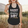 Daddy Of The Birthday Boy Baseball Matching Family Flowy Tank