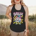 Drip Baseball Boy Youth Kid Ice Cream Dripping Baseball Bruh Flowy Tank