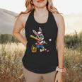 Easter Bunny Baseball Player Batter Rabbit Boys Kids Men Flowy Tank Easter Bunny Baseball Player Batter Rabbit Boys Kids Men Flowy Tank