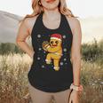 Gingerbread Man Baseball Christmas Flowy Tank Gingerbread Man Baseball Christmas Flowy Tank