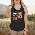 Groovy Retro I Love Hot Baseball Moms With After Game Snacks Flowy Tank Groovy Retro I Love Hot Baseball Moms With After Game Snacks Flowy Tank