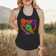Halloween Baseball Ice Cream Drip Boys Girls Youth Flowy Tank Halloween Baseball Ice Cream Drip Boys Girls Youth Flowy Tank