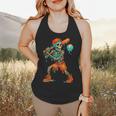 Halloween Baseball Skeleton Ice Cream Drip Baseball Boys Kid Flowy Tank Halloween Baseball Skeleton Ice Cream Drip Baseball Boys Kid Flowy Tank