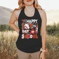 Happy 100 Days Of School Baseball Football PE Teacher Flowy Tank Happy 100 Days Of School Baseball Football PE Teacher Flowy Tank