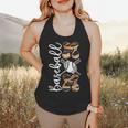 Happy Mother's Day Baseball Mom Leopard Softball Lover Flowy Tank Happy Mother's Day Baseball Mom Leopard Softball Lover Flowy Tank