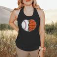Heart 67 Meme Baseball Basketball Pocket Valentine's Day Tee Flowy Tank