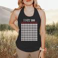 I Hit 100 Days Of School Baseball Lover Teacher Student Flowy Tank