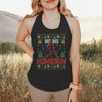 Ho Ho Homerun Xmas Sports Player Baseball Ugly Christmas Flowy Tank Ho Ho Homerun Xmas Sports Player Baseball Ugly Christmas Flowy Tank