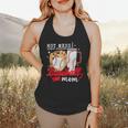 Hot Mess Always Stressed Baseball Mom Flowy Tank