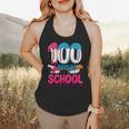 HUGvyn 100 Days Of School Baseball Ice Cream Teacher Student Flowy Tank HUGvyn 100 Days Of School Baseball Ice Cream Teacher Student Flowy Tank