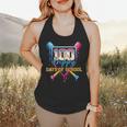 HUGvyn 100 Drippy Days Of School Baseball Ice Cream 100 Days Flowy Tank HUGvyn 100 Drippy Days Of School Baseball Ice Cream 100 Days Flowy Tank
