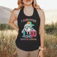 HUGvyn I Survived 100 Days Of School Baseball 6 7 Ice Cream Flowy Tank HUGvyn I Survived 100 Days Of School Baseball 6 7 Ice Cream Flowy Tank