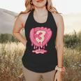 Ice Cream Baseball Glove 3rd Birthday Edition Flowy Tank Ice Cream Baseball Glove 3rd Birthday Edition Flowy Tank