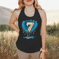 Ice Cream Baseball Glove 7th Birthday Edition Flowy Tank