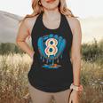 Ice Cream Baseball Glove 8th Birthday Edition Flowy Tank Ice Cream Baseball Glove 8th Birthday Edition Flowy Tank