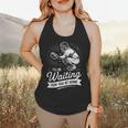 I'Ll Be Waiting For You At Home Baseball Flowy Tank I'Ll Be Waiting For You At Home Baseball Flowy Tank