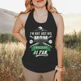 I'm Not Just His Mom I'm His Number 1 Fan Baseball Mommy Flowy Tank