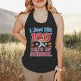 I Just Hit 100 Days Of School Baseball 100th Day Boys Kids Flowy Tank