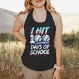 Kids 100 Days Of School 100th Day Baseball Ice Cream Drip Flowy Tank