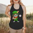 Kids St Patricks Day Shirt Leprechaun Baseball Boys Men Flowy Tank