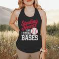 Kids Stealing Hearts Cute Baseball Boys Flowy Tank Kids Stealing Hearts Cute Baseball Boys Flowy Tank