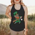 Leprechaun Baseball St Patricks Day Saint Pattys Men Boys Flowy Tank