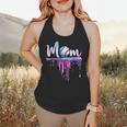 Mom Baseball Ice Cream Drip Birthday Boy Family Flowy Tank Mom Baseball Ice Cream Drip Birthday Boy Family Flowy Tank