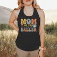 Mom Of The Birthday Baller Groovy Baseball Mom Flowy Tank Mom Of The Birthday Baller Groovy Baseball Mom Flowy Tank