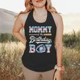 Mommy Of The Birthday Boy Baseball Ice Cream Drip Matching Flowy Tank
