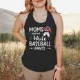 Moms Against White Baseball Pants For a Baseball Mom Flowy Tank Moms Against White Baseball Pants For a Baseball Mom Flowy Tank