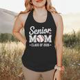 Senior Mom Class Of 2026 Baseball Retro Mom Graduation 2026 Flowy Tank