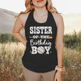Sister Of The Birthday Boy Baseball Bday Family Flowy Tank Sister Of The Birthday Boy Baseball Bday Family Flowy Tank