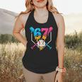 Six Seven Baseball Ice Cream Drip Cool 67 Gen Alpha Slang Flowy Tank