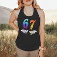 Six Seven Ice Cream Drip Cool Meme 67 Number Baseball Flowy Tank Six Seven Ice Cream Drip Cool Meme 67 Number Baseball Flowy Tank