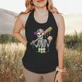Skeleton Baseball Drip Boys Ice Cream Drip Youth Baseball Flowy Tank