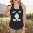 Sorry I Can't It's Volleyball Baseball Season Mom Of Both Flowy Tank Sorry I Can't It's Volleyball Baseball Season Mom Of Both Flowy Tank