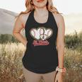 St Louis Leopard Heart Baseball Batter Boys Fan Flowy Tank