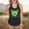 St Patrick Day Baseball Drip Ice Cream Boys Men Flowy Tank
