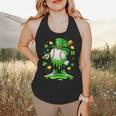 St Patrick Day Baseball Drip Ice Cream Baseball Flowy Tank