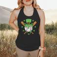 St Patricks Day Baseball Drip Ice Cream Baseball Home Plate Flowy Tank St Patricks Day Baseball Drip Ice Cream Baseball Home Plate Flowy Tank