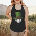 St Patricks Day Shamrock Baseball Saint Paddy's Kids Boys Flowy Tank