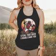 Steal That Base I Double Dare You Baseball Catcher Flowy Tank