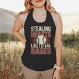 Stealing Hearts Like I Steal Bases Baseball Valentine Retro Flowy Tank Stealing Hearts Like I Steal Bases Baseball Valentine Retro Flowy Tank