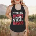 Stealing Hearts Like I Steal Bases Cute Baseball Kids Flowy Tank Stealing Hearts Like I Steal Bases Cute Baseball Kids Flowy Tank