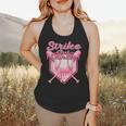 Strike Out Breast Cancer Baseball Drip For Boys Youth Flowy Tank Strike Out Breast Cancer Baseball Drip For Boys Youth Flowy Tank