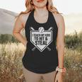 I Teach My Kids To Hit & Steal Baseball Player Coach Dad Tee Flowy Tank I Teach My Kids To Hit & Steal Baseball Player Coach Dad Tee Flowy Tank
