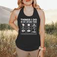 Things I Do Spare Time Baseball Player Men Women Kids Flowy Tank Things I Do Spare Time Baseball Player Men Women Kids Flowy Tank