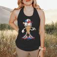 USA Patriotic Baseball Ice Cream Cone Freedom Flowy Tank USA Patriotic Baseball Ice Cream Cone Freedom Flowy Tank
