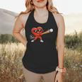 Valentine Baseball Heart Sport Valentines Day Men Boys Kids Flowy Tank Valentine Baseball Heart Sport Valentines Day Men Boys Kids Flowy Tank